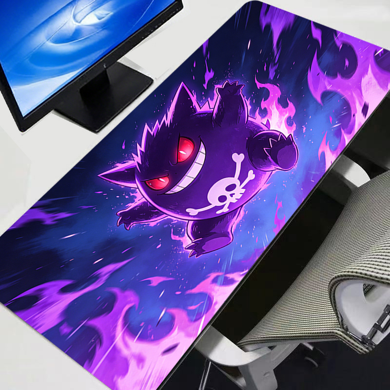 Arcade No - Mouse Pad Gengar Pokemon Pikachu Anime