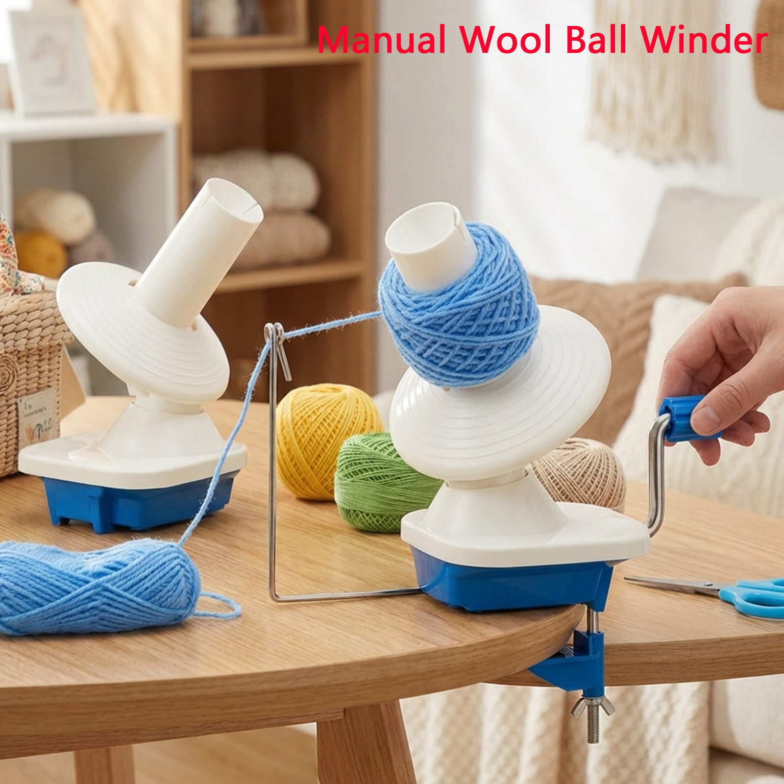 Skee Ball Arcade - Manual Wool Ball Winder for Winding