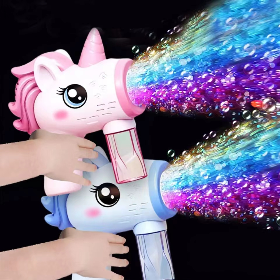Bubble Gum Machine - Unicorn children's electric bubble gun, toy