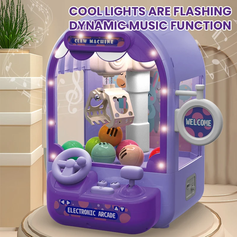 Claw Crane Machine - Kids Electronic Claw Machine Diy Catch