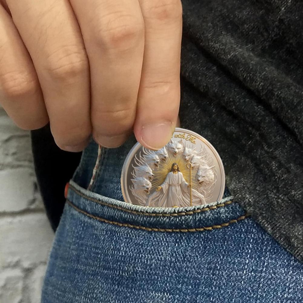 Token Coin Mechanism - Faith Coin Faith Commemorative Coin Jesus