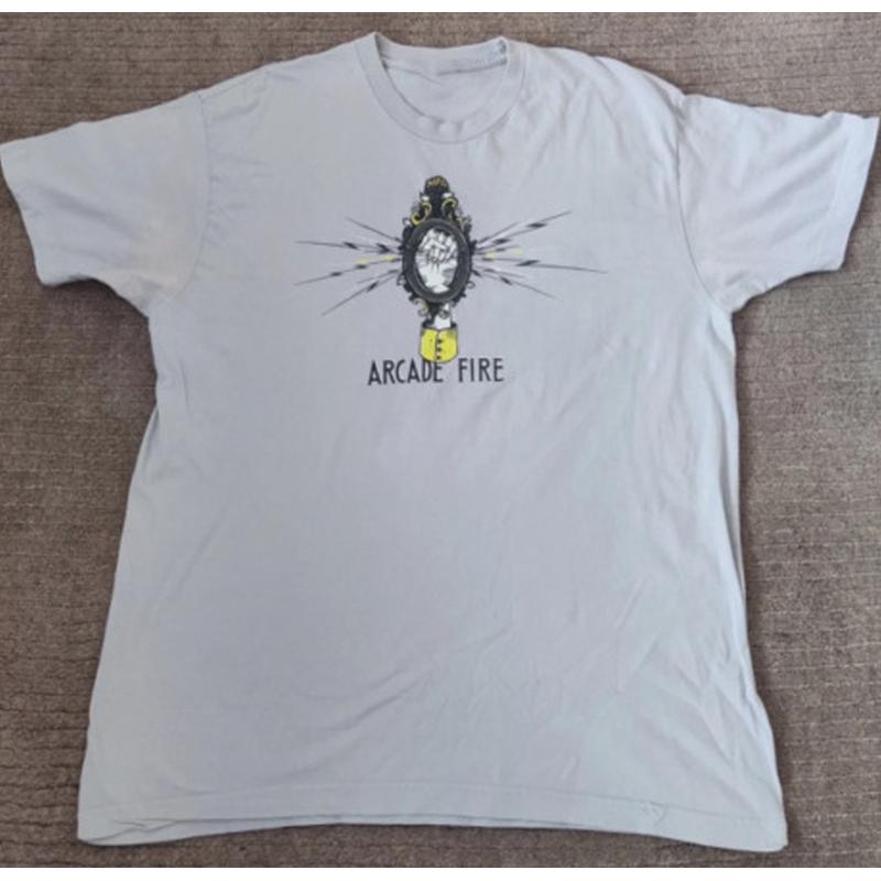 Arcade No - Arcade Fire For Friends White T