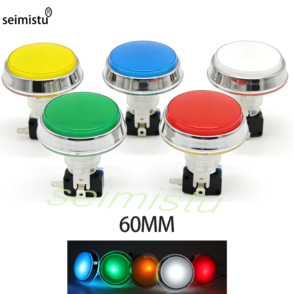 60mm Chrome 12V Flat Arcade LE - Arcade Games And Vending recensie en prijs