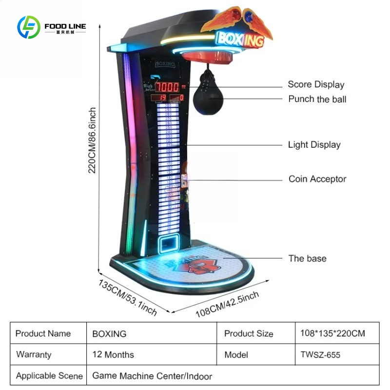Customized Boxing Arcade Machi - Arcade Machine Profit recensie en prijs