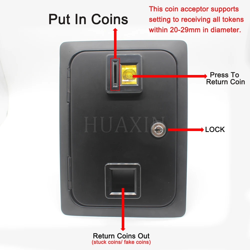 Iron Arcade Coin Door With 12V - Token Coin Mechanism recensie en prijs