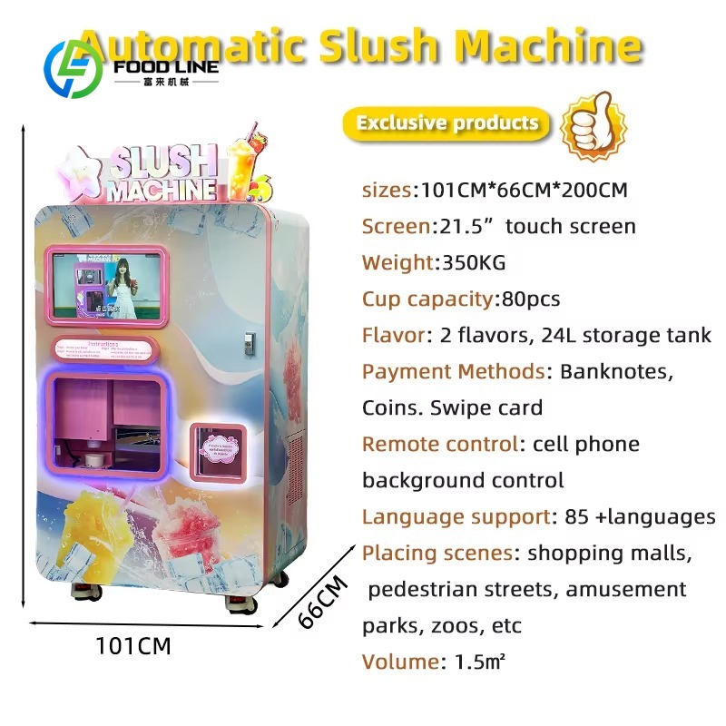 Customized Modern Smoothie Ven - Slushie Machine Vending recensie en prijs