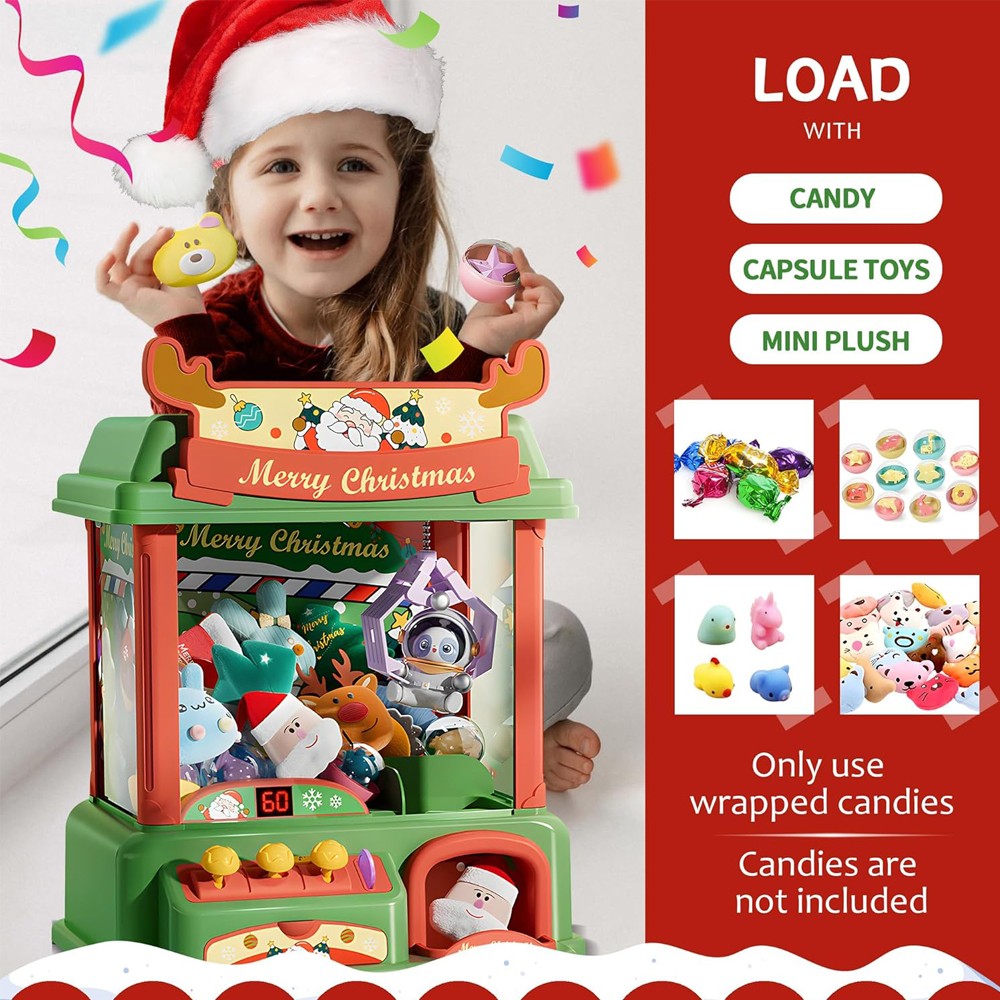 Christmas Claw Machine For Kid - Arcade Games And Vending recensie en prijs