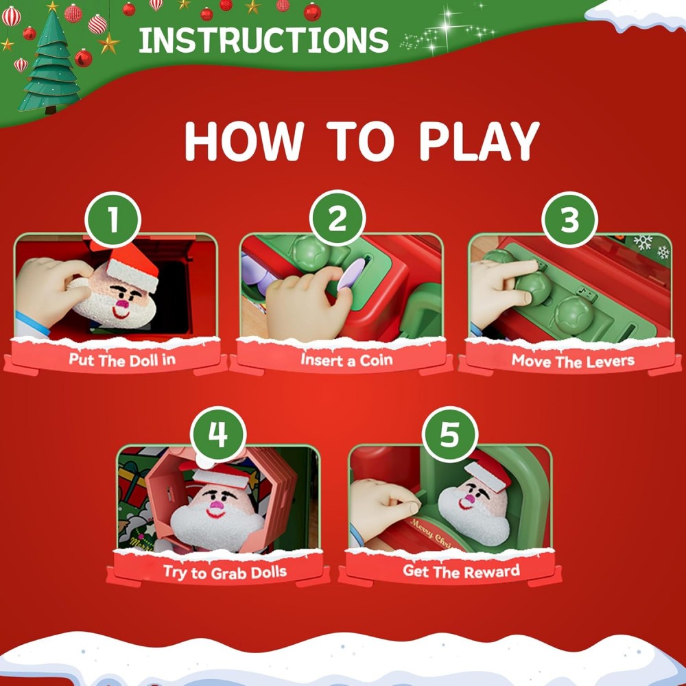 Christmas Claw Machine For Kid - Arcade Games And Vending recensie en prijs