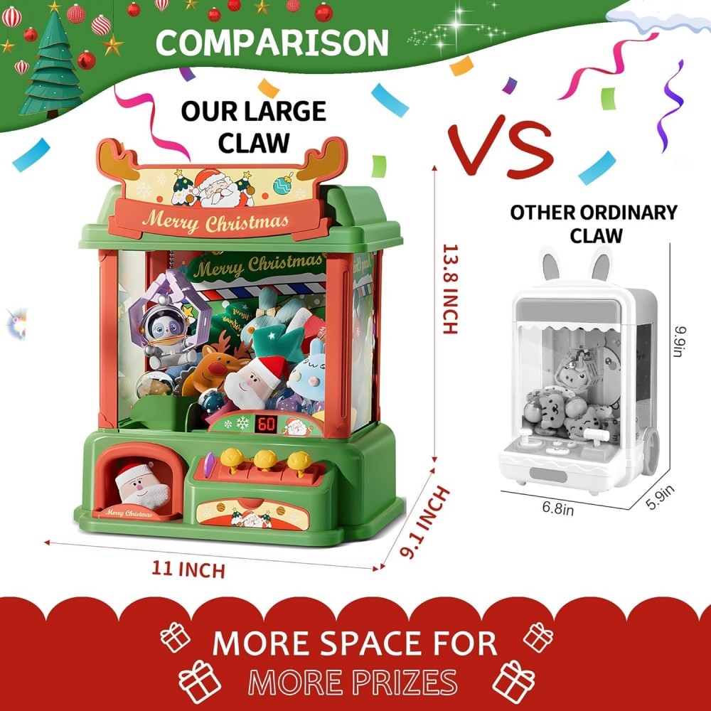 Christmas Claw Machine For Kid - Arcade Games And Vending recensie en prijs