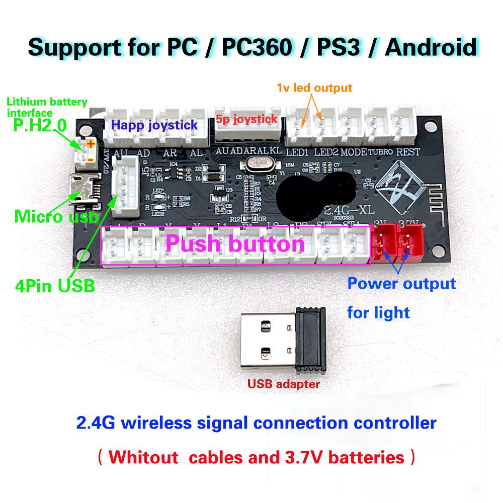 Copy Sanwa Arcade Game Joystic - Arcade Button Pcb recensie en prijs