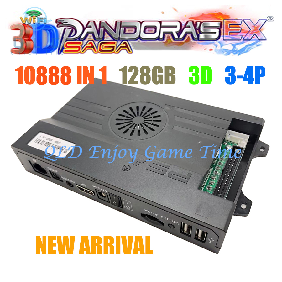 128GB 3D Pandora Saga EX2 Arca - Trackball Controller Arcade recensie en prijs