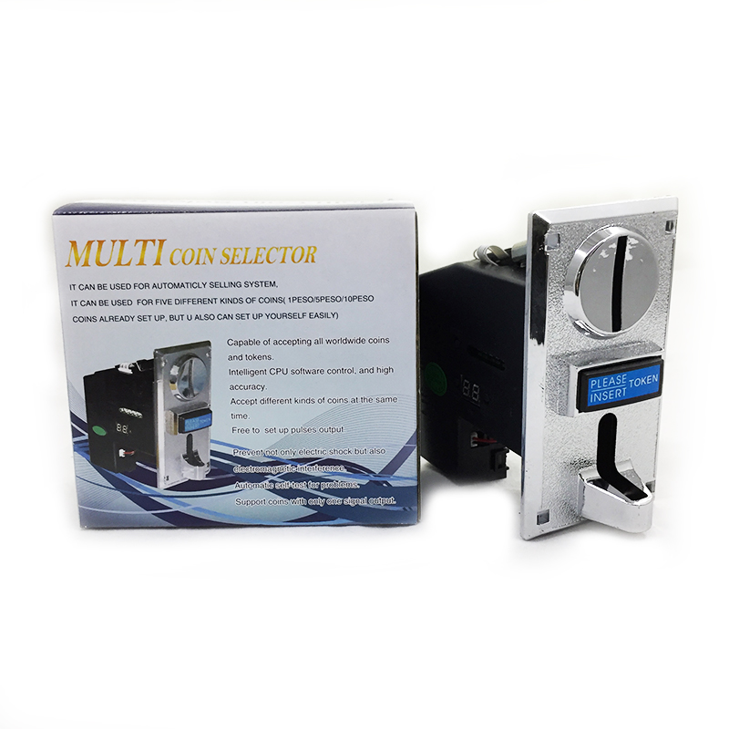 Multi Coin Acceptor Electronic - Token Coin Mechanism recensie en prijs