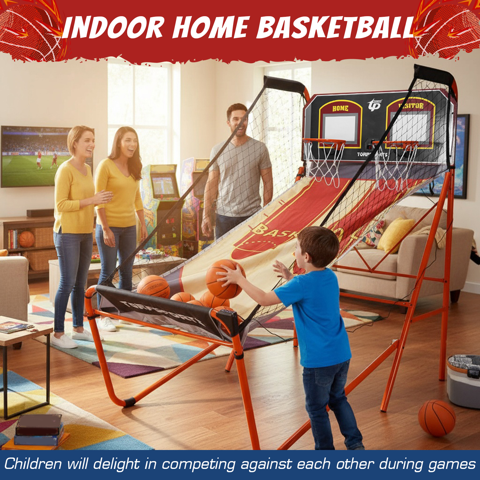 Arcade Basketball Game Set Pla - Basketball Arcade Game recensie en prijs