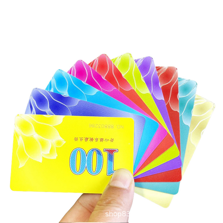 50Pcs Frosted Chip Card PVC We - Arcade Card Vending Machine recensie en prijs