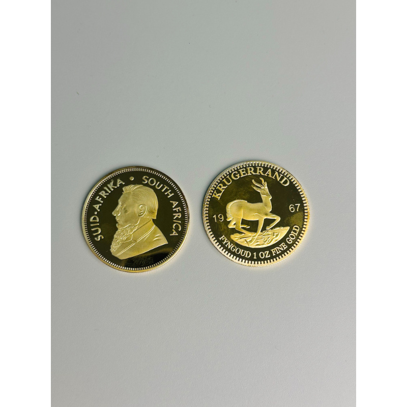 Gold Krugerrand Coin 4cm Wealt - Token Coin Mechanism recensie en prijs