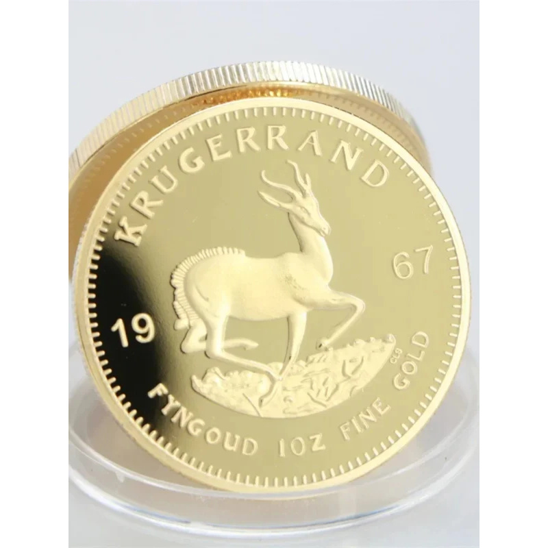 Gold Krugerrand Coin 4cm Wealt - Token Coin Mechanism recensie en prijs