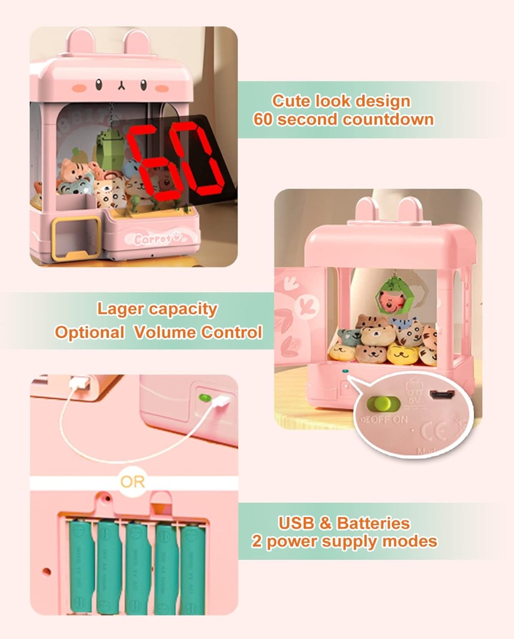 Large Claw Machine with Prizes - Arcade Prize Vending Machine recensie en prijs