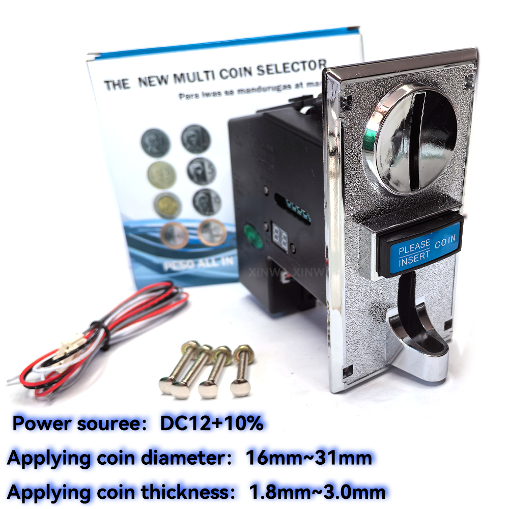 Multi Coin Acceptor Game Tokne - Arcade Button Pcb recensie en prijs