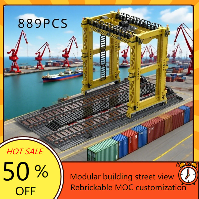 889PCS Railway Overloading Cra - Claw Crane Machine recensie en prijs