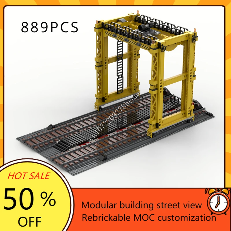889PCS Railway Overloading Cra - Claw Crane Machine recensie en prijs