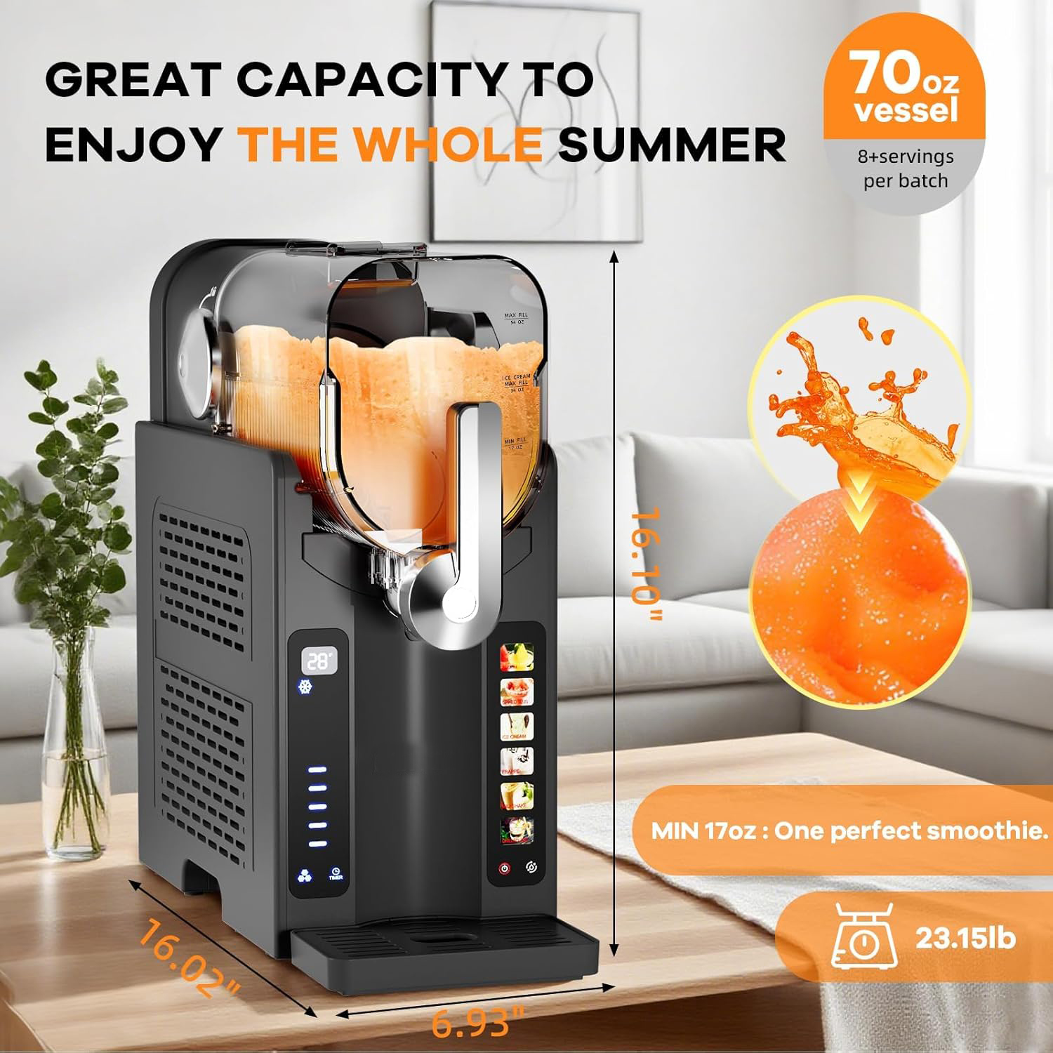 Slushie Machine for Home,70 OZ - Slushie Machine Vending recensie en prijs