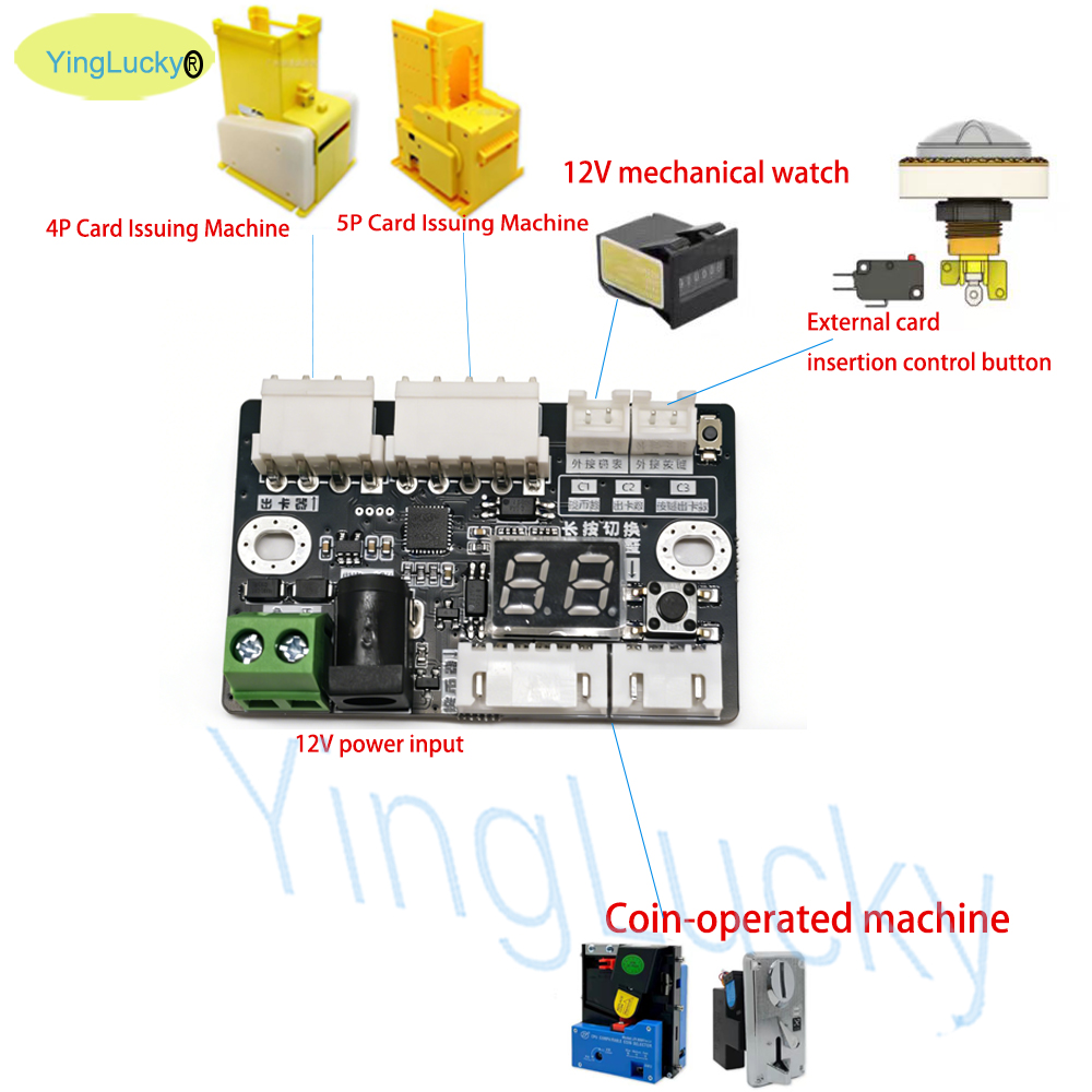 Arcade Dispenser PCB Control B - Arcade Card Vending Machine recensie en prijs