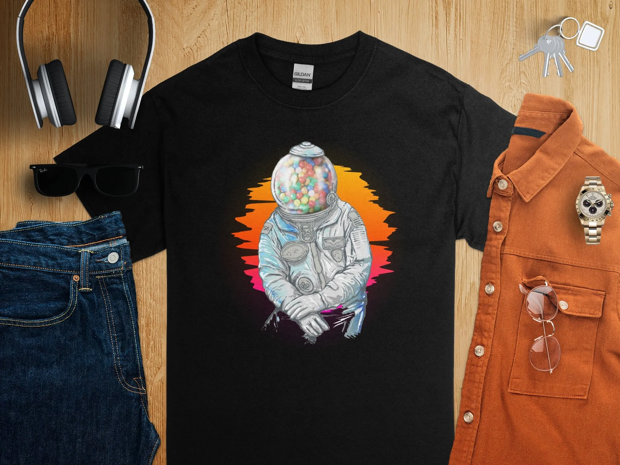 Astronaut Bubblegum Machine T  - Bubble Gum Machine recensie en prijs