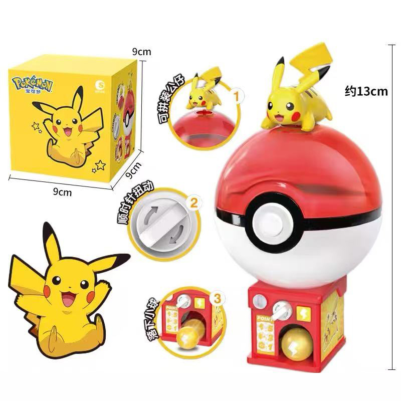 Pokemon Gacha Machine Toy Anim - Vending Game recensie en prijs