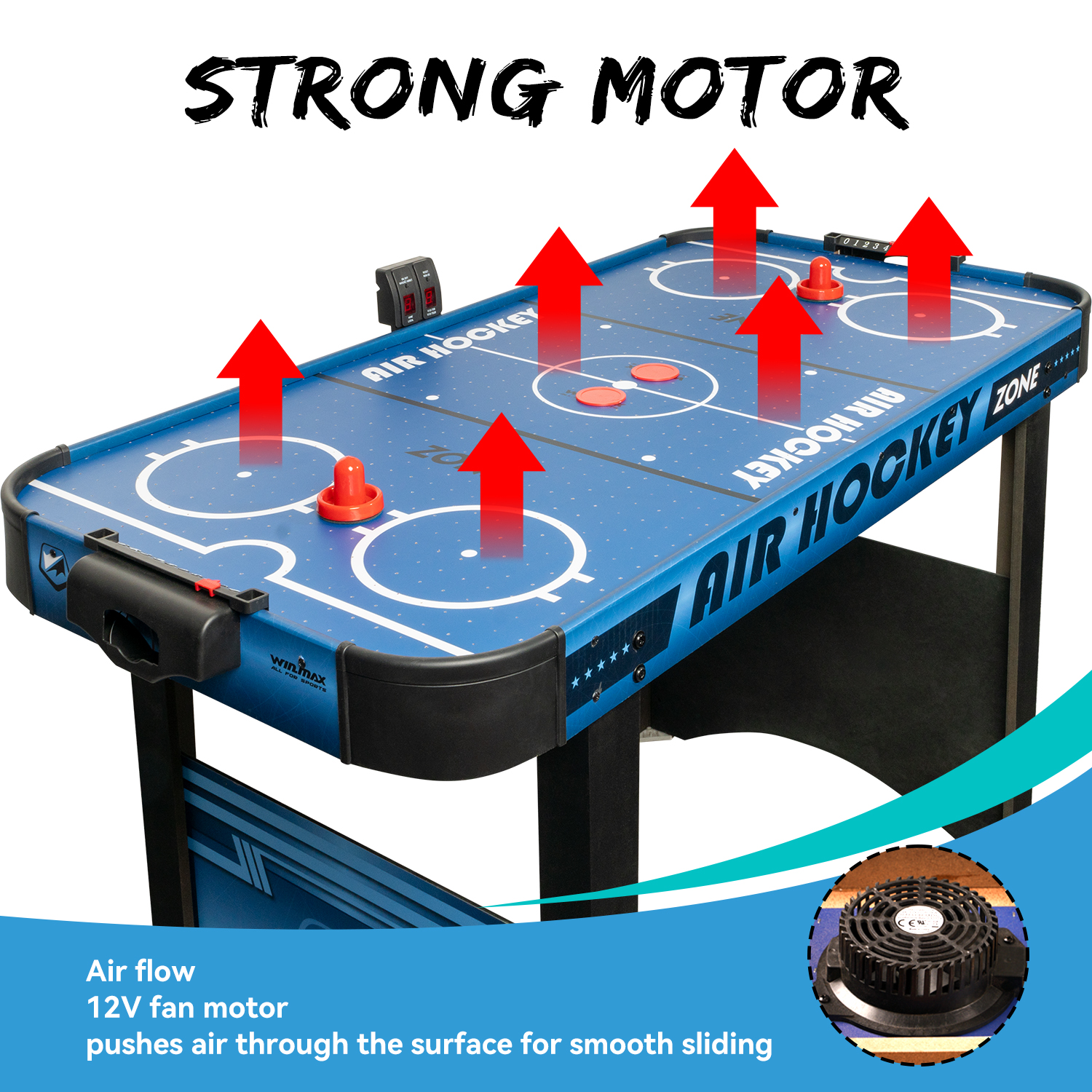 Wholesale Air Hockey Table 4FT - Air Hockey Table recensie en prijs