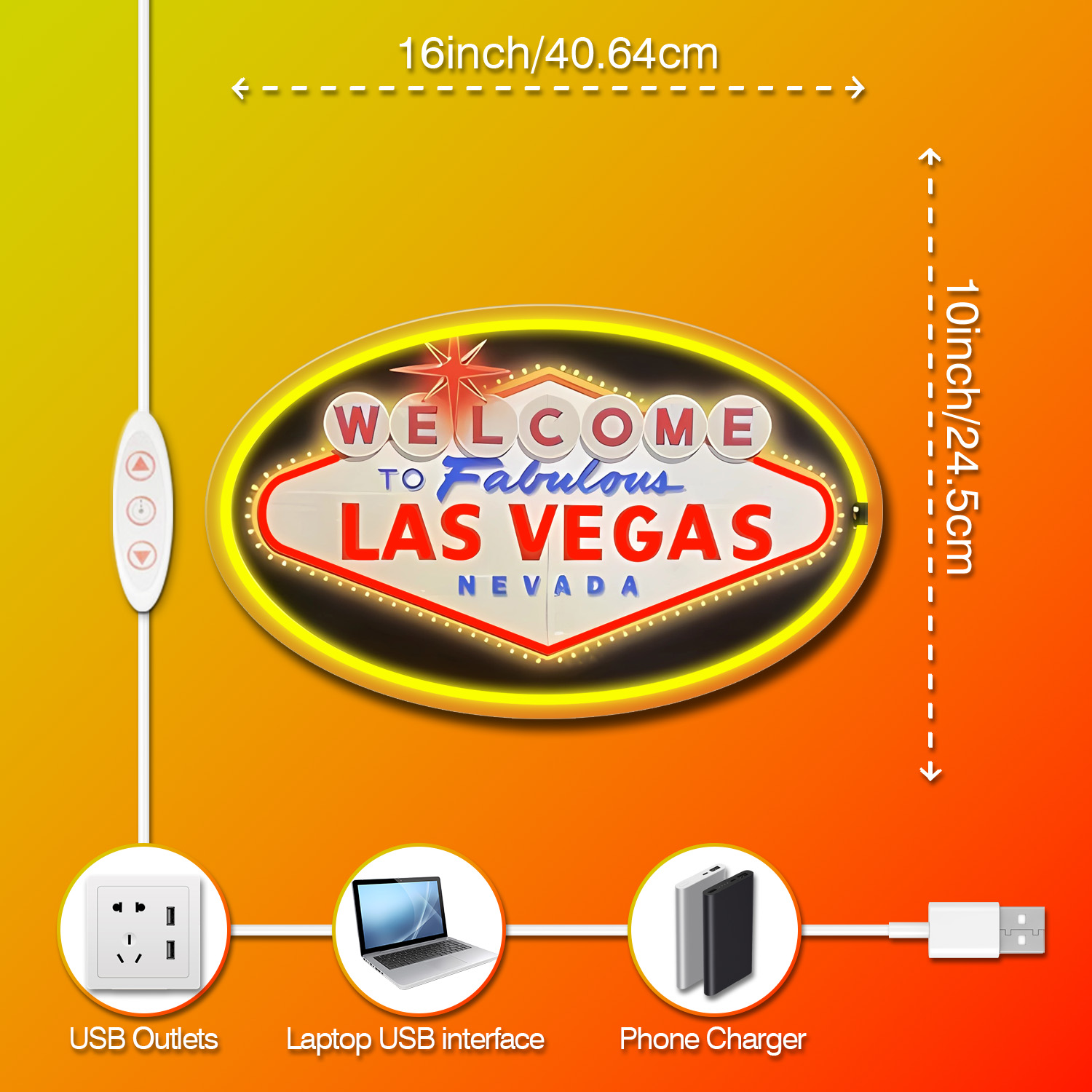 1 piece Welcome to Las Vegas L - Arcade Vegas recensie en prijs