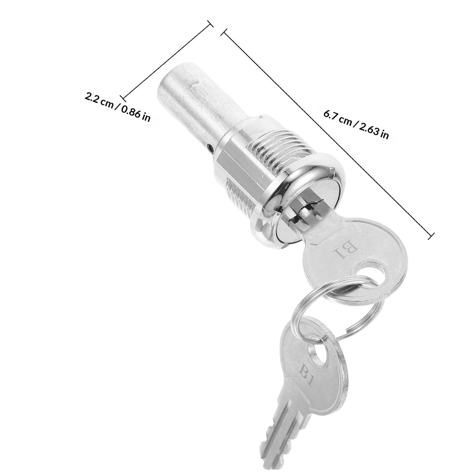 1 Set Of Vending Machine Lock  - Bubble Gum Machine recensie en prijs