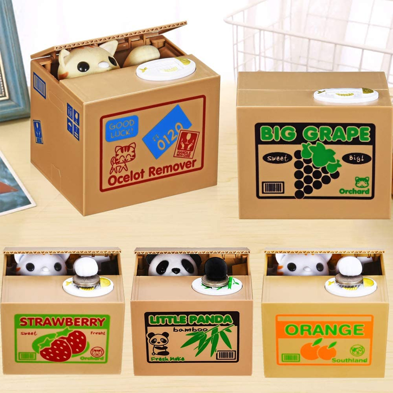 Cat Panda Stealing Coin Money  - Coin Operated Kiddie Ride recensie en prijs