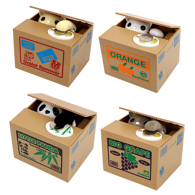 Cat Panda Stealing Coin Money  - Coin Operated Kiddie Ride recensie en prijs