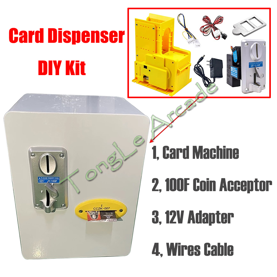 Arcade Card Dispenser DIY Kit  - Arcade Card Vending Machine recensie en prijs