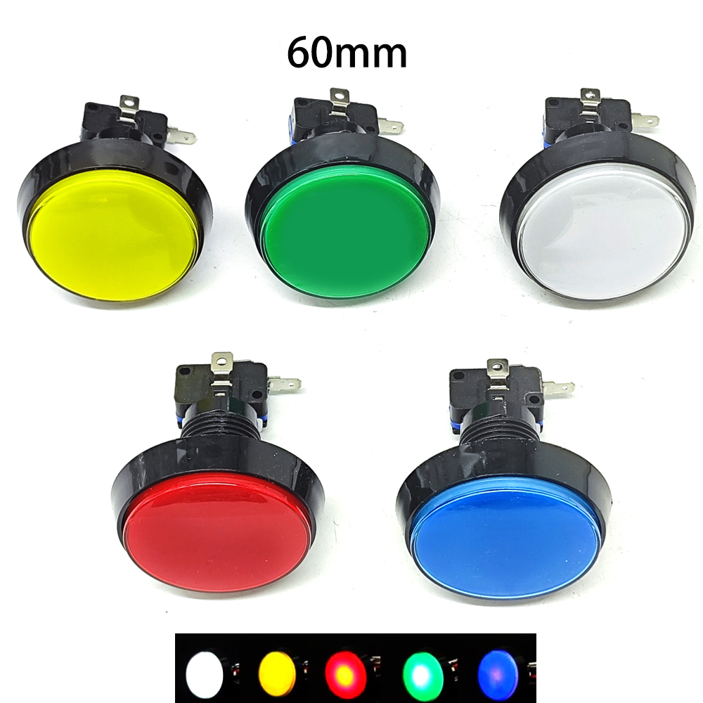 60mm Arcade Push Button LED Il - Arcade Card Vending Machine recensie en prijs
