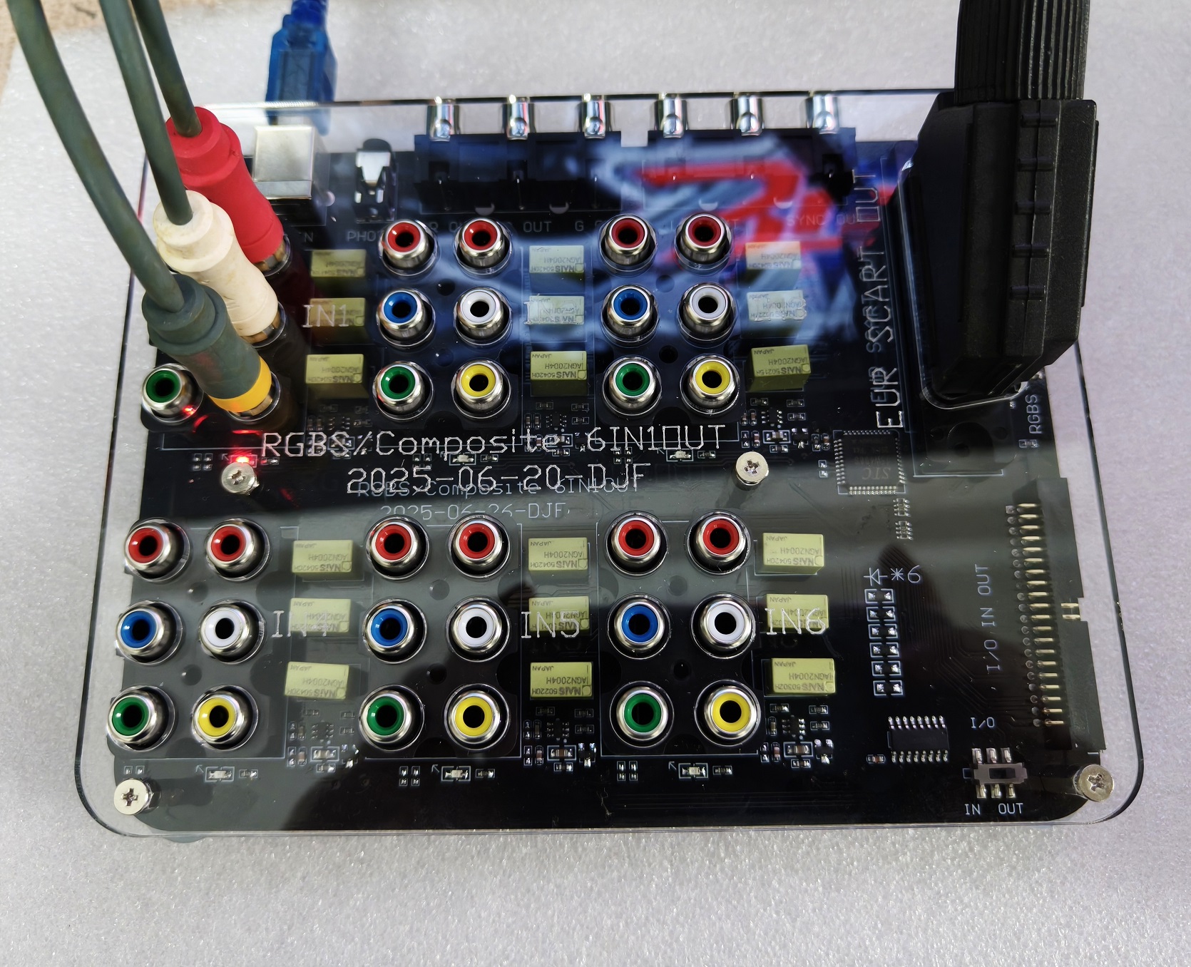 RGBS Automatic 6 In 1 Out Dist - Arcade Button Pcb recensie en prijs