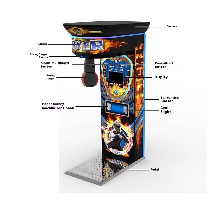 Black King Boxing Arcade Machi - Arcade Games & Vending Llc Photos recensie en prijs