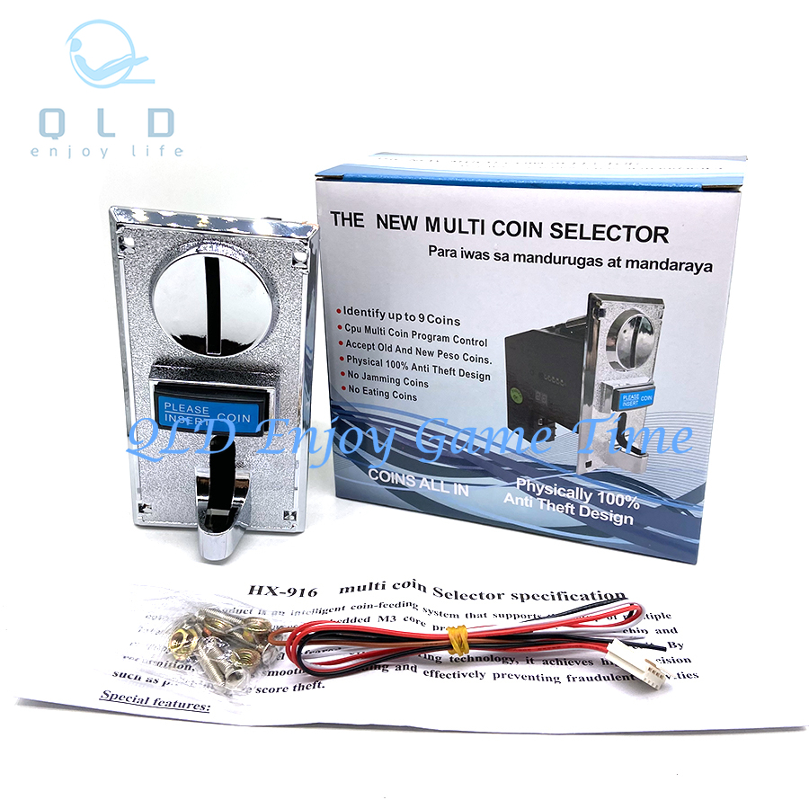 9-Type Multi Coin Acceptor 616 - Arcade Games And Vending recensie en prijs