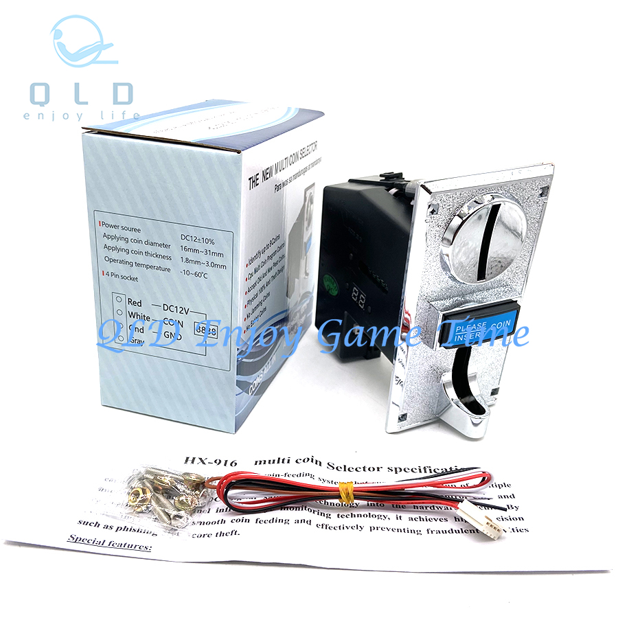 9-Type Multi Coin Acceptor 616 - Arcade Games And Vending recensie en prijs