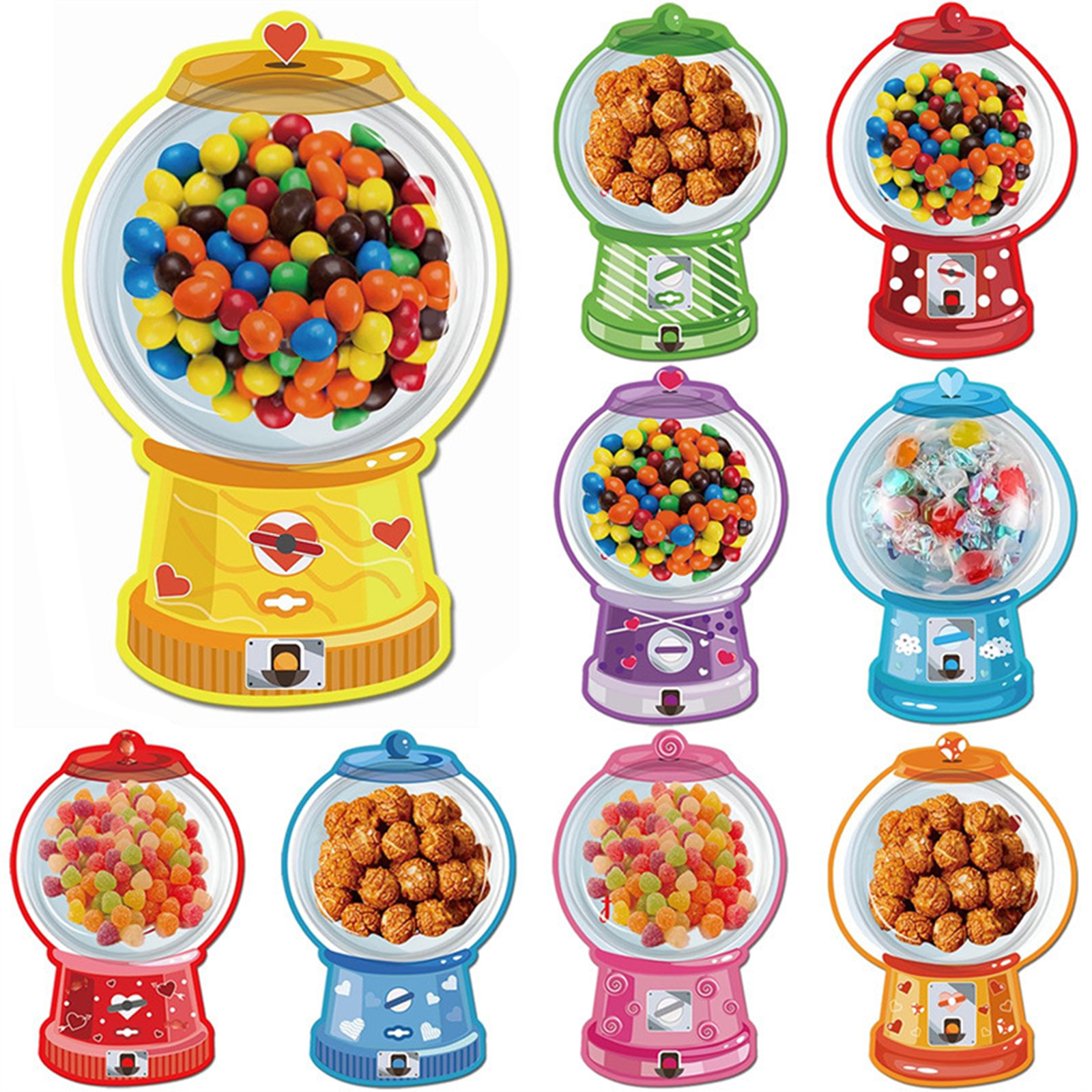 18/36Pack Kids Valentines Day  - Bubble Gum Machine recensie en prijs