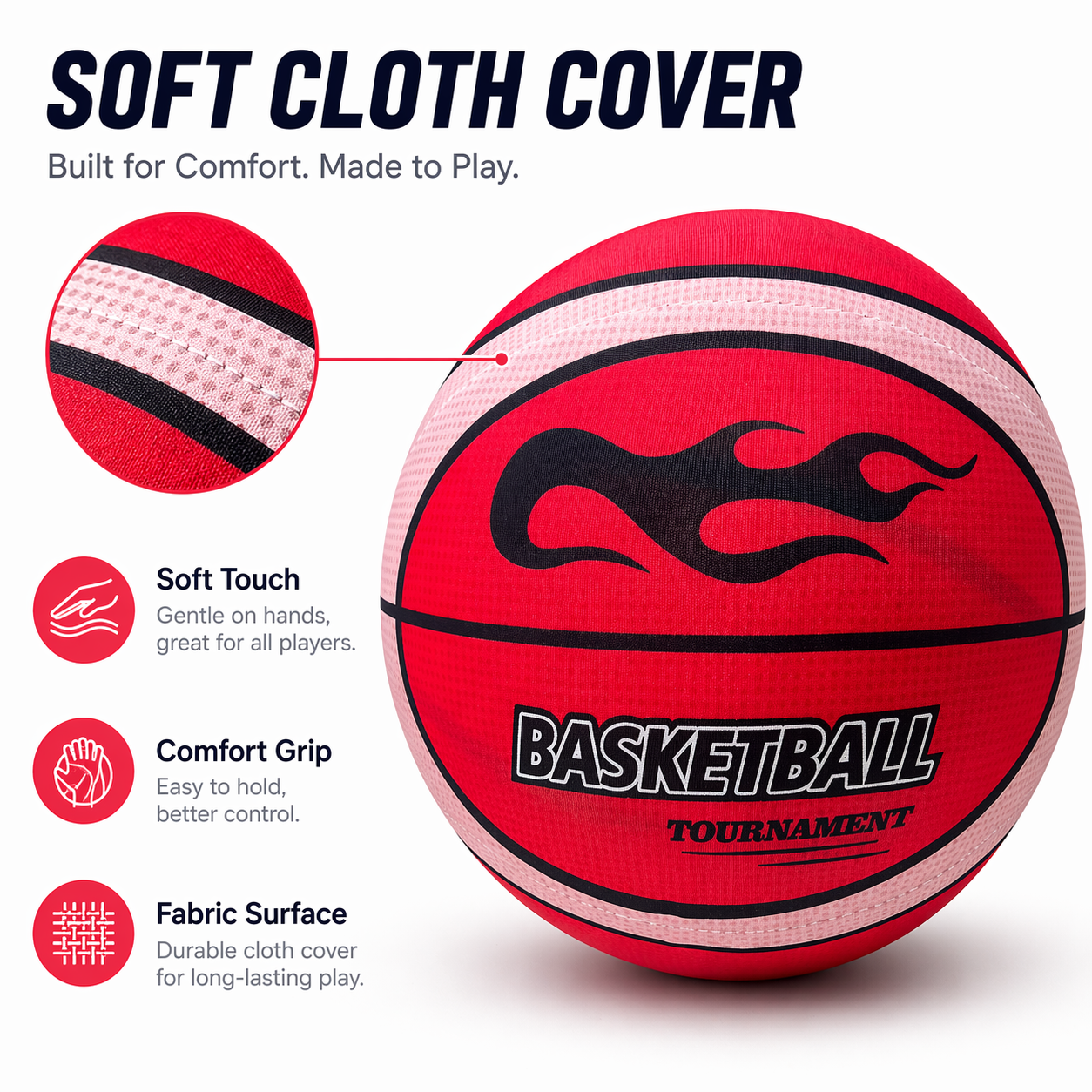 Fabric Cover Silent Basketball - Basketball Arcade Game recensie en prijs
