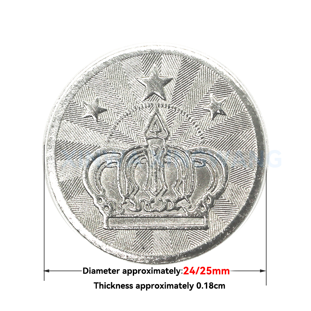 100PCS  Coins Tokens Stainless - Arcade Games And Vending recensie en prijs