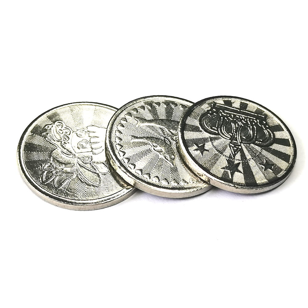 100PCS  Coins Tokens Stainless - Arcade Games And Vending recensie en prijs