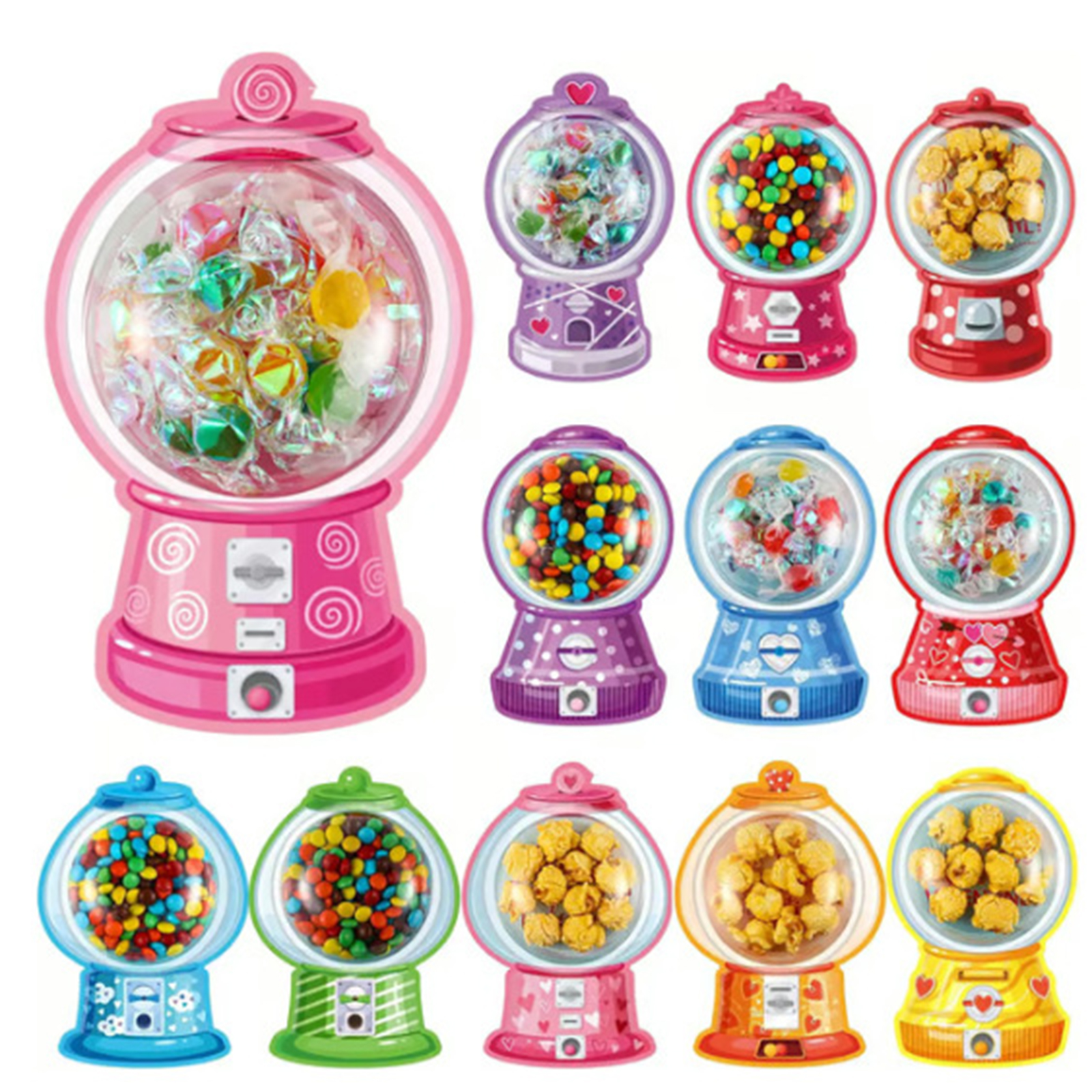 36/18 Pack Valentine Greeting  - Bubble Gum Machine recensie en prijs