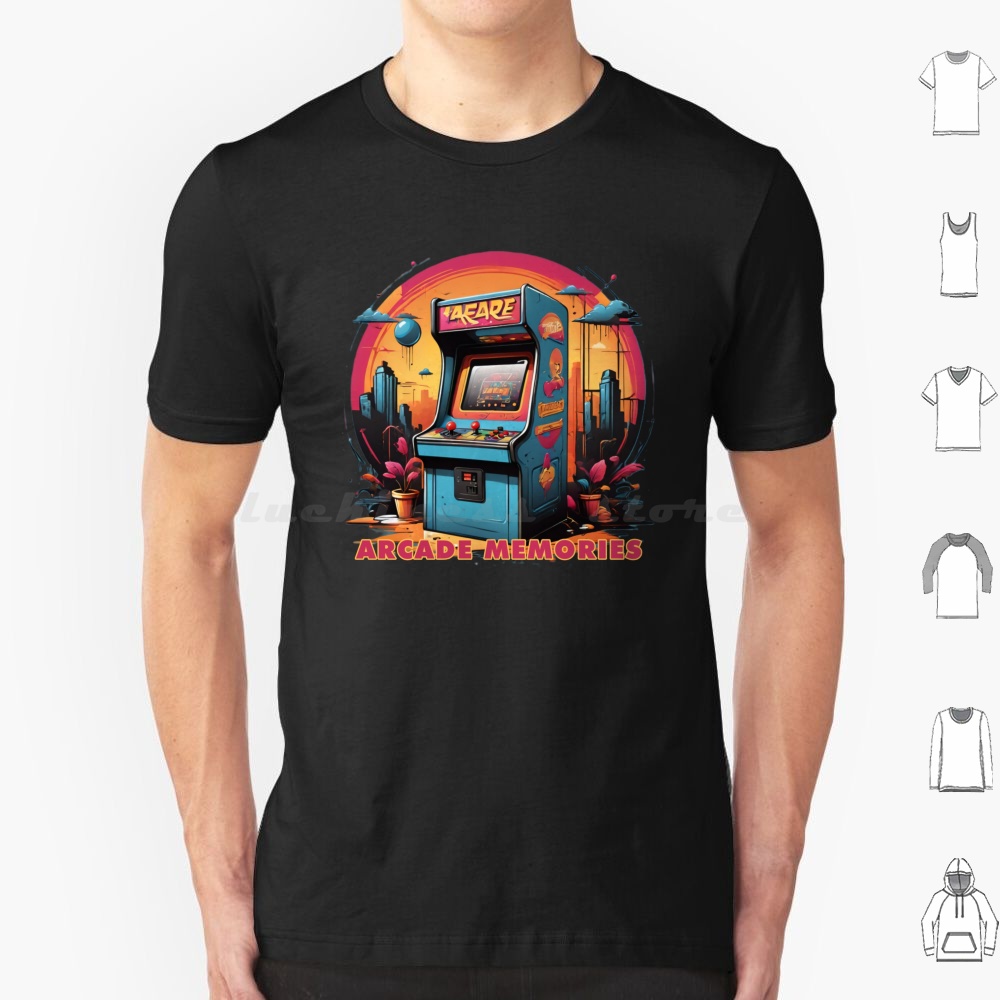 Arcade Memories-Arcade T Shirt - Arcade No recensie en prijs