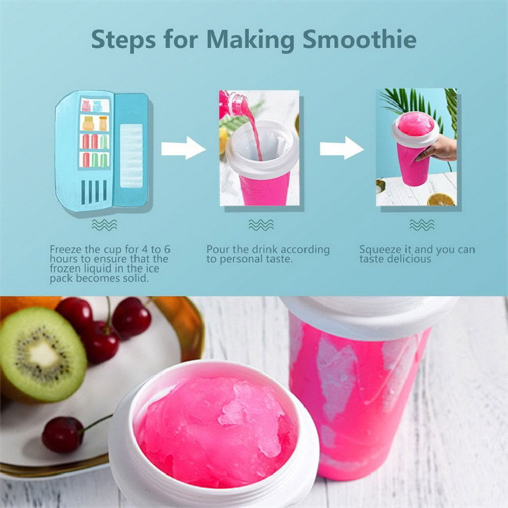 300ML Smoothies Squeeze Cup Qu - Slushie Machine Vending recensie en prijs