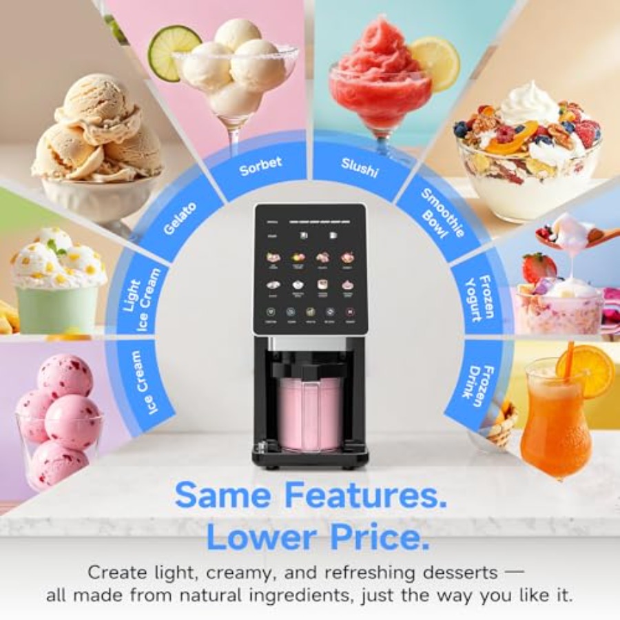 Ice Cream Maker 10-in-1 Frozen - Slushie Machine Vending recensie en prijs