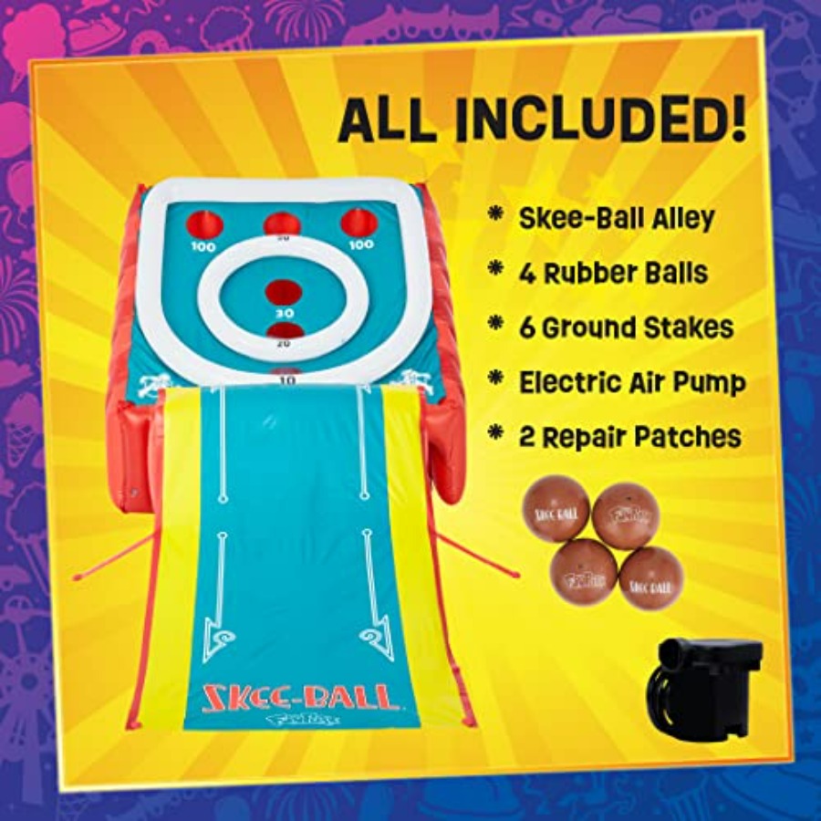 11 Ft Inflatable Skee-Ball Gam - Skee Ball Arcade recensie en prijs