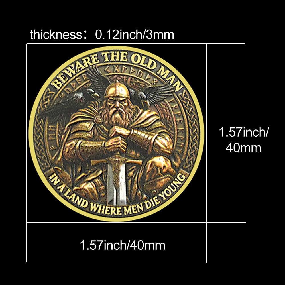 Viking Warrior Odin Coin Victo - Token Coin Mechanism recensie en prijs