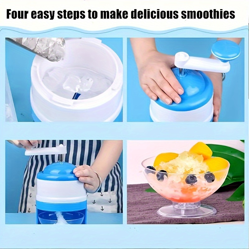 Portable Hand Crank Snow Cone  - Slushie Machine Vending recensie en prijs